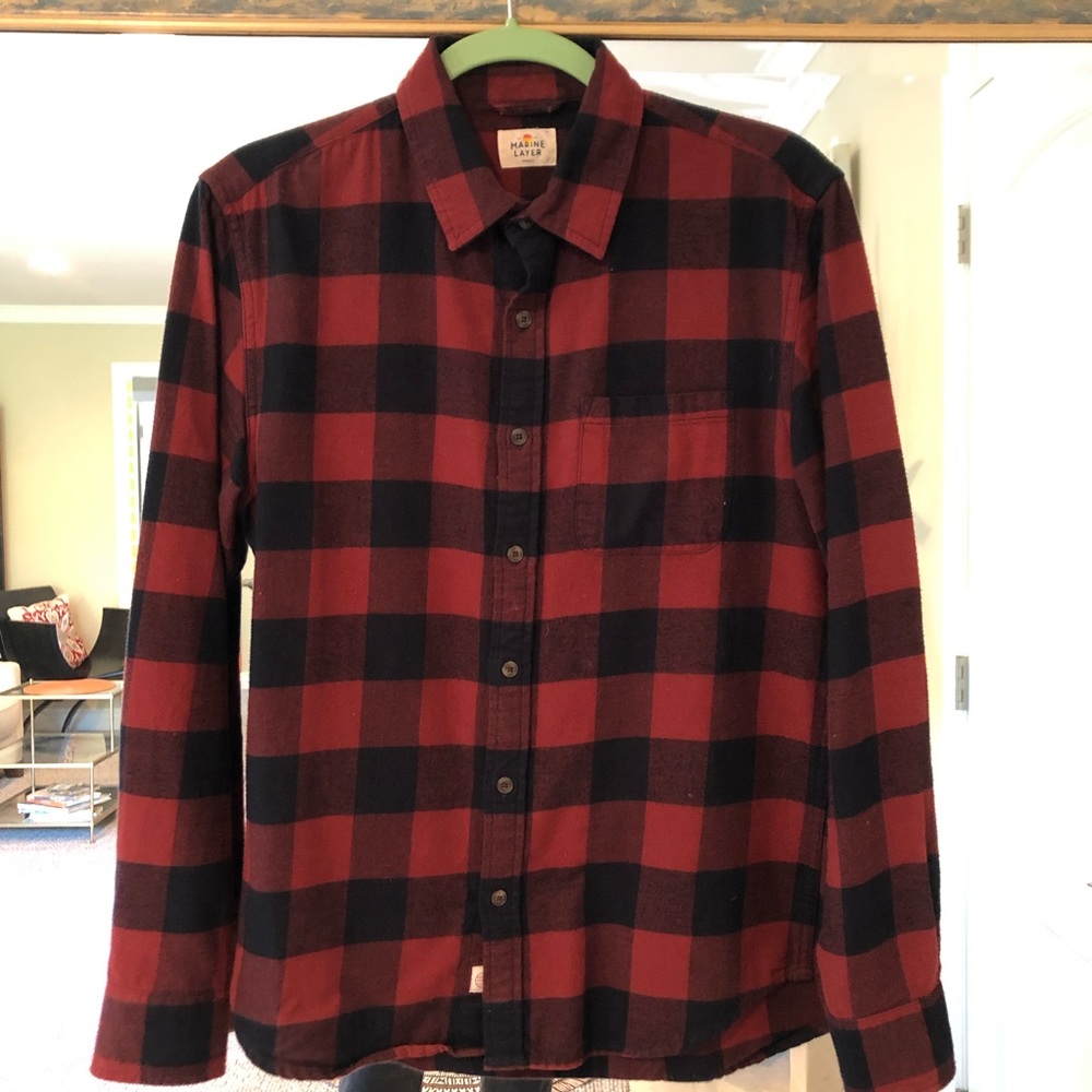 Marine Layer Flannel NWOT
